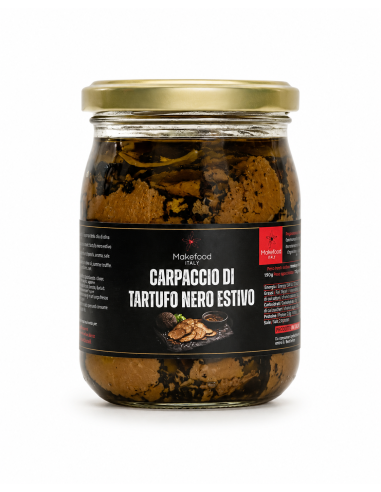 Carpaccio di Tartufo Nero Estivo – Make Food Italy