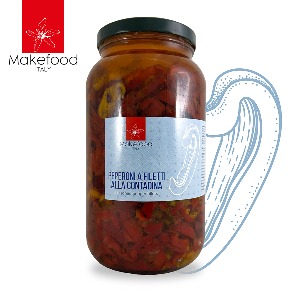 Peperoni a filetti alla contadina