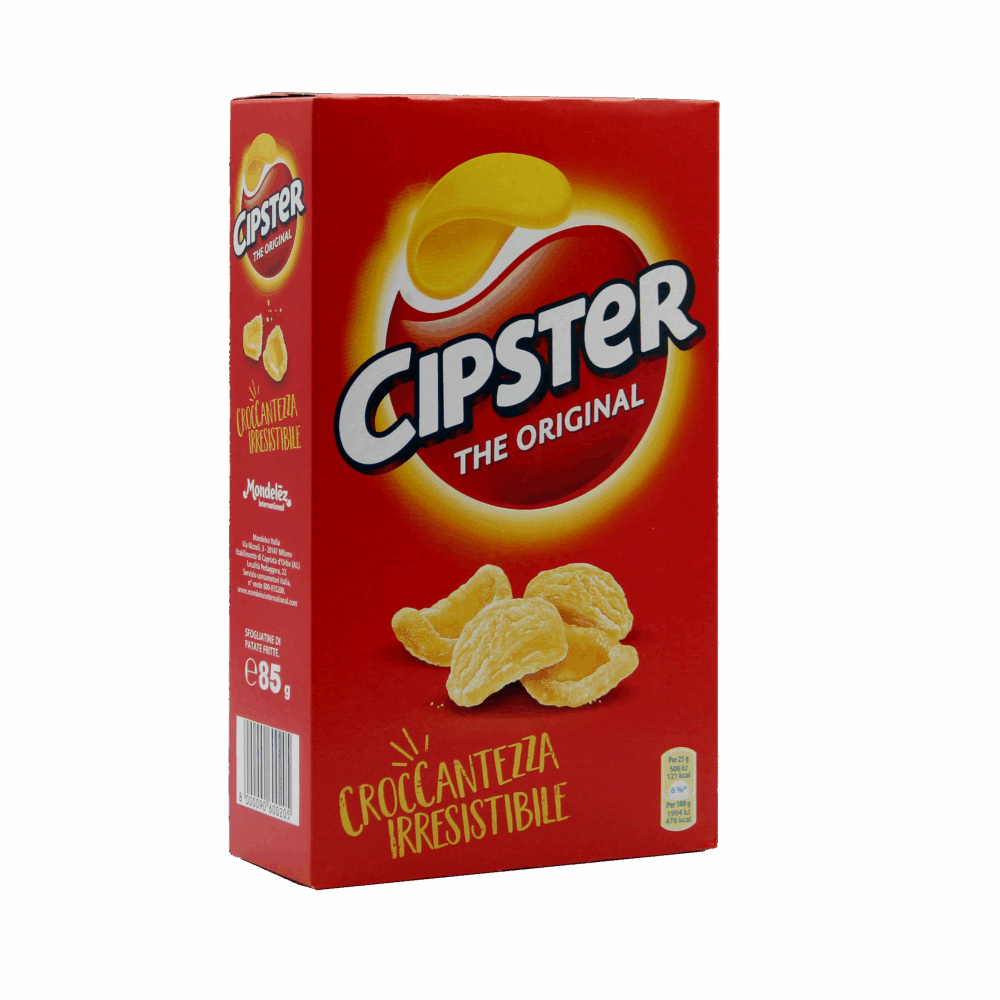 Cipster –Snack Croccante al Gusto Classico |  200g