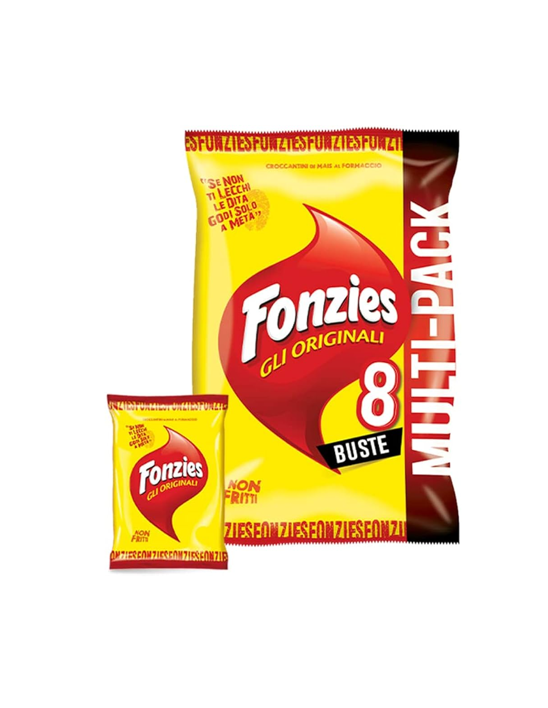 Fonzies Original 188g – Snack di Mais al Formaggio