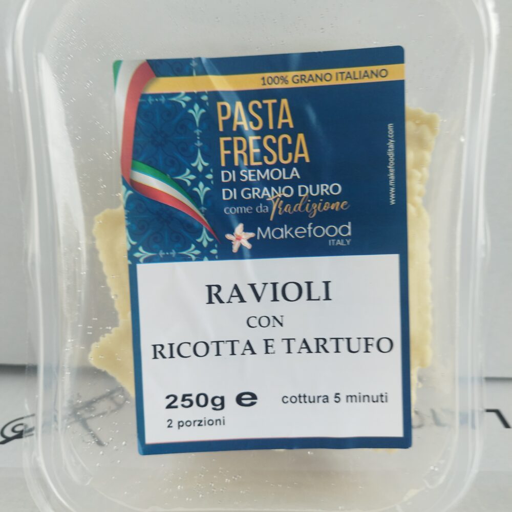 Ravioli con Ricotta e Tartufo 250g